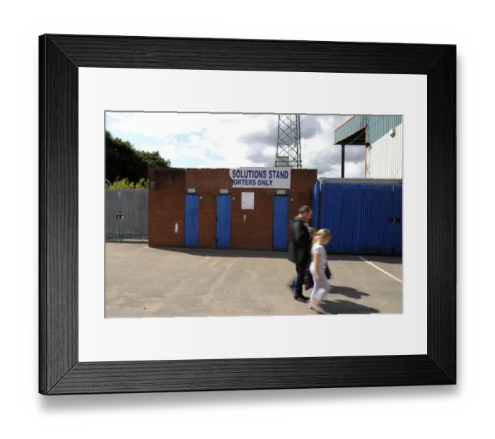 Framed Print : Sky Bet League One Showdown: Bristol City vs Rochdale at Spotland Stadium (August 23, 2014)