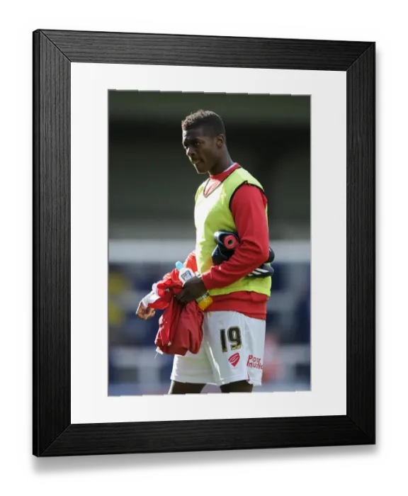Framed Print : Kieran Agard in Action: Rochdale vs. Bristol City, Sky Bet League One, 2014 Framed Print : Kieran Agard in Action: Rochdale vs. Bristol City, Sky Bet League One, 2014