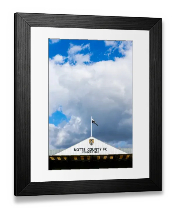 Framed Print : Bristol City at Meadow Lane: Sky Bet League 1 Clash Against Notts County (April 2014) Framed Print : Bristol City at Meadow Lane: Sky Bet League 1 Clash Against Notts County (April 2014)