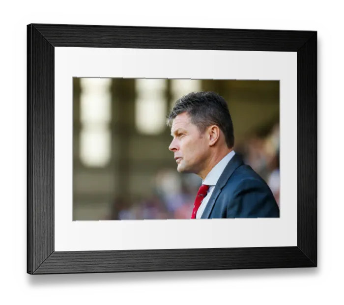 Framed Print : Steve Cotterill Watches Notts County vs. Bristol City, Sky Bet League 1 (31 / 04 / 2014) Framed Print : Steve Cotterill Watches Notts County vs. Bristol City, Sky Bet League 1 (31 / 04 / 2014)