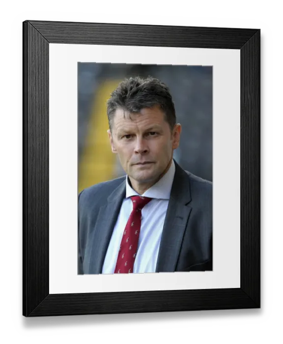 Framed Print : Steve Cotterill Leads Bristol City Against Notts County in Sky Bet League One Clash, August 2014 Framed Print : Steve Cotterill Leads Bristol City Against Notts County in Sky Bet League One Clash, August 2014