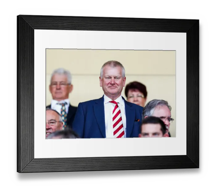 Framed Print : Bristol City's Steve Lansdown Watches Notts County vs. Bristol City, Sky Bet League 1 (31 / 04 / 2014) Framed Print : Bristol City's Steve Lansdown Watches Notts County vs. Bristol City, Sky Bet League 1 (31 / 04 / 2014)