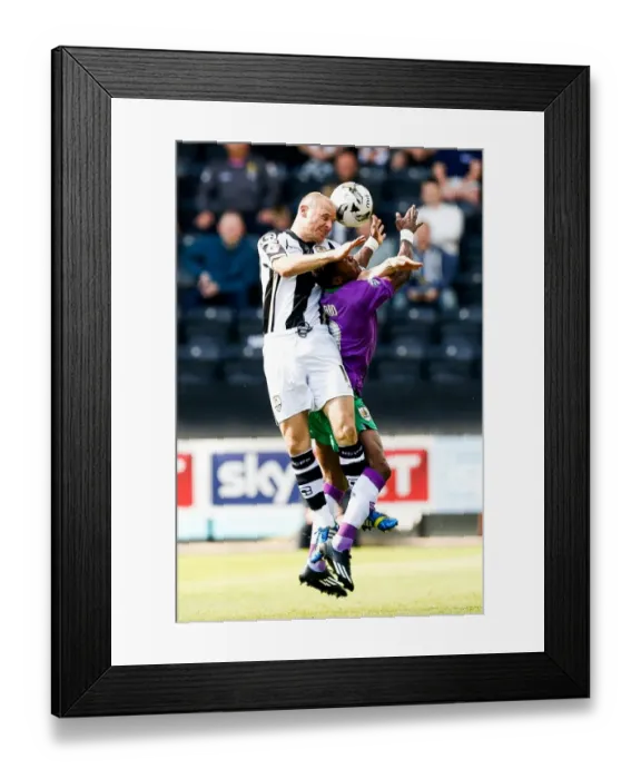 Framed Print : Clash between Jones and Agard: Bloodied Kieran Forced Off in Notts County vs. Bristol City Match Framed Print : Clash between Jones and Agard: Bloodied Kieran Forced Off in Notts County vs. Bristol City Match