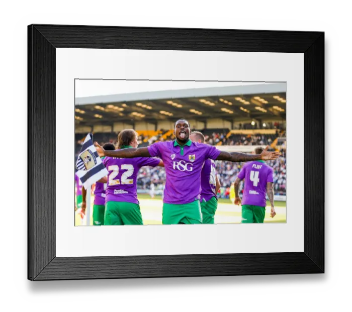 Framed Print : Notts County v Bristol City 310814 Framed Print : Notts County v Bristol City 310814