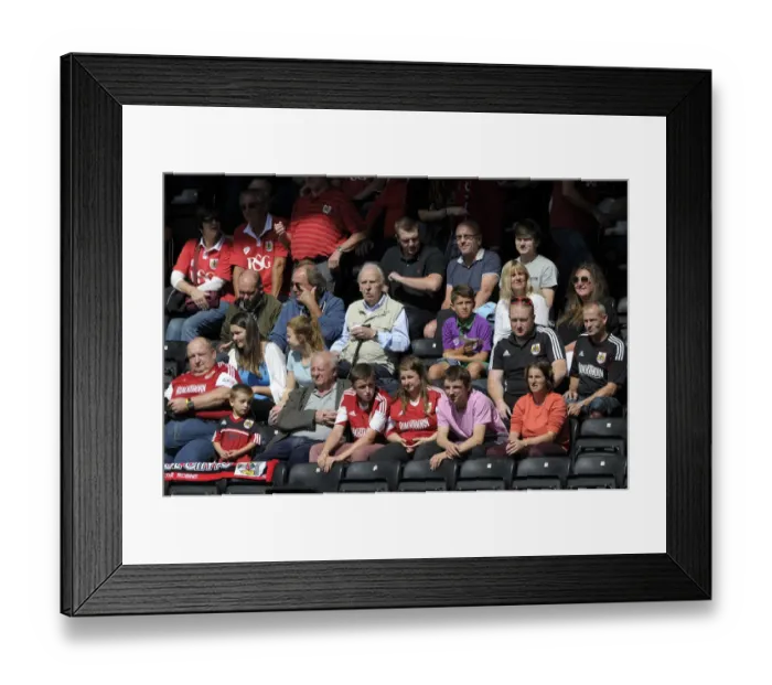 Framed Print : Bristol City Fans in Full Force at Notts County's Meadow Lane, Sky Bet League One (31 / 08 / 2014) Framed Print : Bristol City Fans in Full Force at Notts County's Meadow Lane, Sky Bet League One (31 / 08 / 2014)