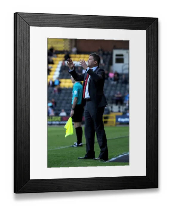 Framed Print : Clash in Sky Bet League One: Notts County vs. Bristol City at Meadow Lane (August 2014) Framed Print : Clash in Sky Bet League One: Notts County vs. Bristol City at Meadow Lane (August 2014)