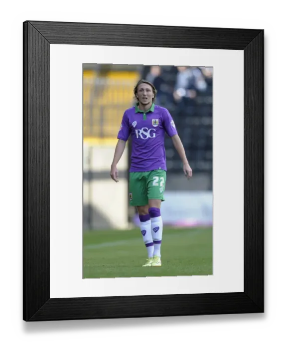 Framed Print : Bristol City's Luke Ayling in Action Against Notts County, Sky Bet League One, 2014 Framed Print : Bristol City's Luke Ayling in Action Against Notts County, Sky Bet League One, 2014
