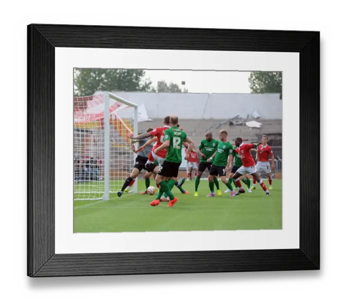 Framed Print : Aden Flint's Game-Winning Goal: Bristol City's Victory against Scunthorpe United, September 2014 Framed Print : Aden Flint's Game-Winning Goal: Bristol City's Victory against Scunthorpe United, September 2014