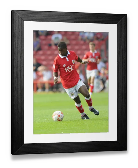 Framed Print : Kieran Agard in Action: Bristol City vs Scunthorpe United, September 2014 Framed Print : Kieran Agard in Action: Bristol City vs Scunthorpe United, September 2014