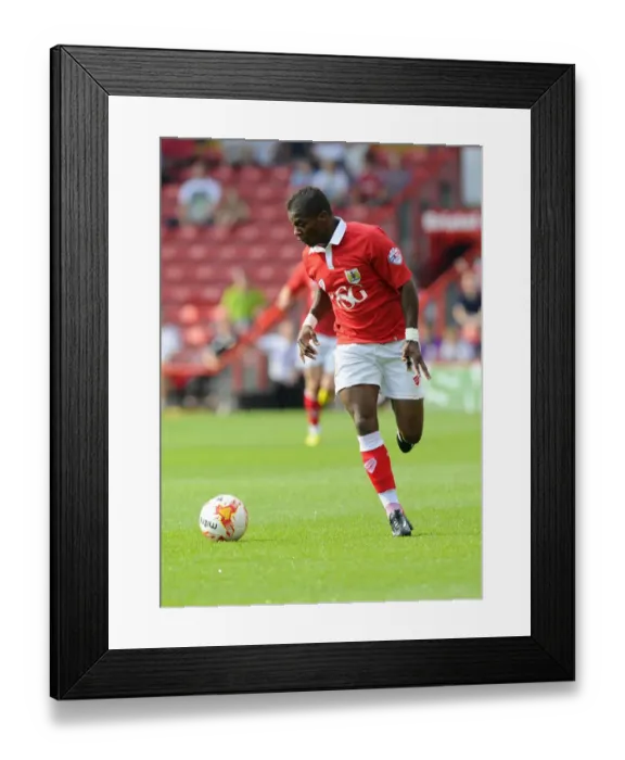 Framed Print : Kieran Agard in Action: Bristol City vs Scunthorpe United, September 6, 2014 - Football Match at Ashton Gate Framed Print : Kieran Agard in Action: Bristol City vs Scunthorpe United, September 6, 2014 - Football Match at Ashton Gate