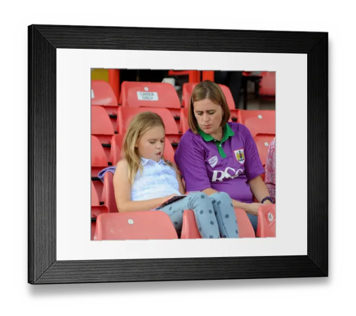 Framed Print : Passionate Bristol City Fans at Ashton Gate Stadium Framed Print : Passionate Bristol City Fans at Ashton Gate Stadium