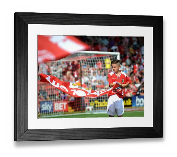 Framed Print : Guard of Honor: Bristol City Welcomes Scunthorpe United at Ashton Gate Framed Print : Guard of Honor: Bristol City Welcomes Scunthorpe United at Ashton Gate