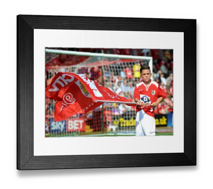 Framed Print : Bristol City Welcomes Scunthorpe United with Guard of Honor at Ashton Gate Framed Print : Bristol City Welcomes Scunthorpe United with Guard of Honor at Ashton Gate