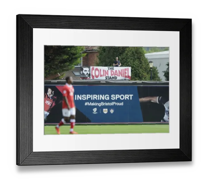 Framed Print : Bristol City vs Doncaster Rovers at Ashton Gate: Colin Daniel Stand Shed Image, September 13, 2014