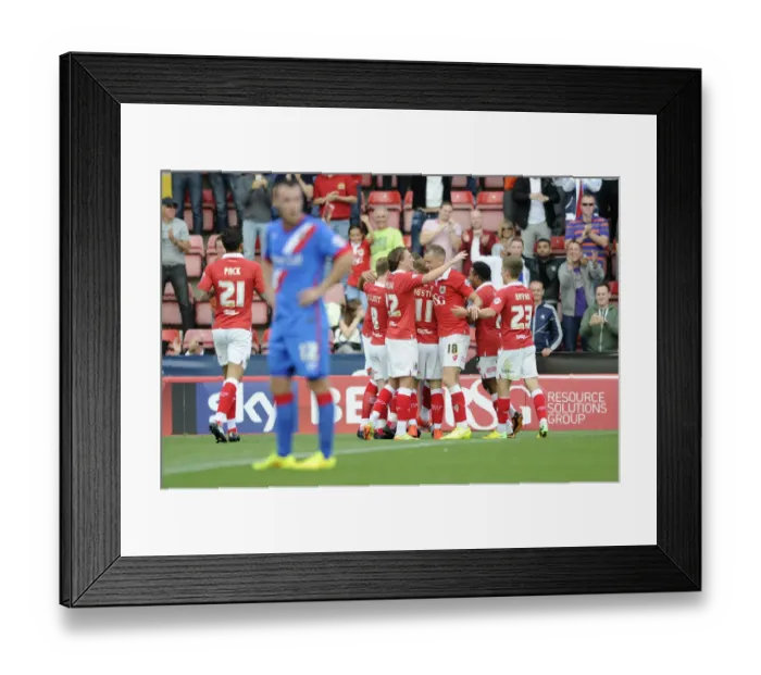 Framed Print : Bristol City Celebrates: Kieran Agard Scores Against Doncaster Rovers, September 13, 2014 Framed Print : Bristol City Celebrates: Kieran Agard Scores Against Doncaster Rovers, September 13, 2014
