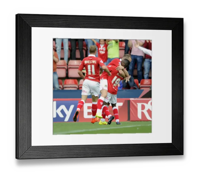 Framed Print : Agard's Debut Goal: Bristol City's Triumph Over Doncaster Rovers (September 13, 2014) Framed Print : Agard's Debut Goal: Bristol City's Triumph Over Doncaster Rovers (September 13, 2014)