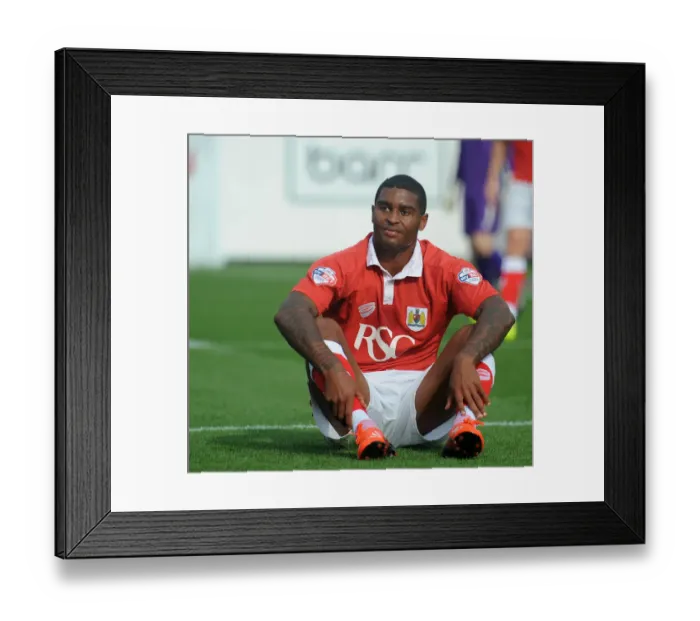 Framed Print : Mark Little in Action: Bristol City vs Doncaster Rovers, Sky Bet League One, September 13, 2014