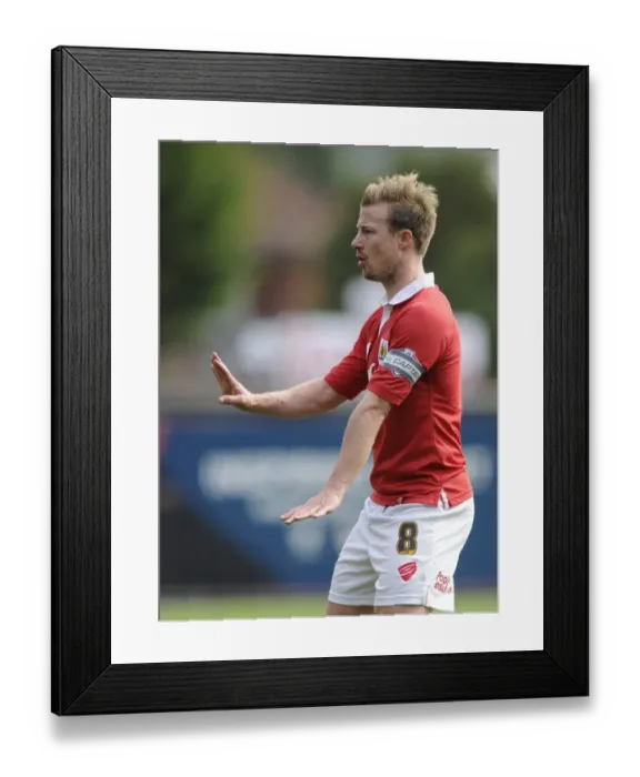 Framed Print : Wade Elliott in Action: Bristol City vs Doncaster Rovers, Sky Bet League One Framed Print : Wade Elliott in Action: Bristol City vs Doncaster Rovers, Sky Bet League One