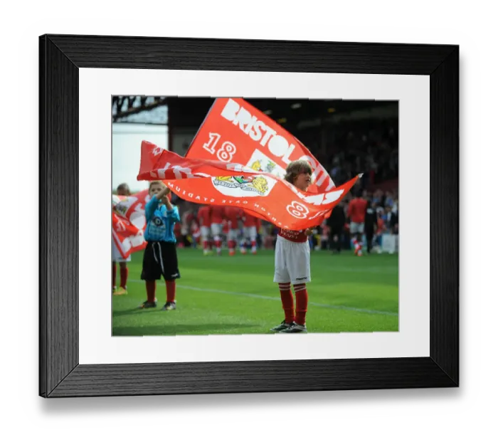 Framed Print : Bristol City vs Doncaster Rovers: Flag Bearers and Guard of Honor at Ashton Gate, Sky Bet League One Framed Print : Bristol City vs Doncaster Rovers: Flag Bearers and Guard of Honor at Ashton Gate, Sky Bet League One