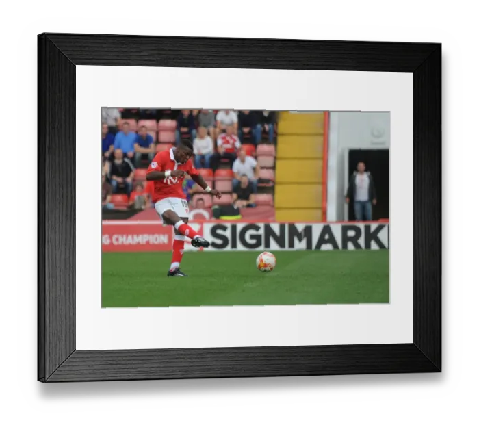 Framed Print : Kieran Agard Scores for Bristol City: Thrilling Moment in the Sky Bet League One Match Against Doncaster Rovers Framed Print : Kieran Agard Scores for Bristol City: Thrilling Moment in the Sky Bet League One Match Against Doncaster Rovers