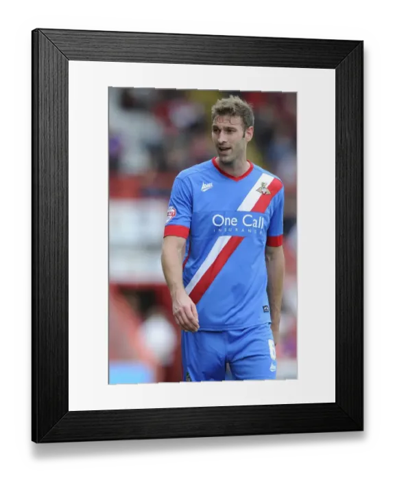 Framed Print : Jamie McCombe in Action: Bristol City vs Doncaster Rovers, Sky Bet League One, Ashton Gate, September 13, 2014