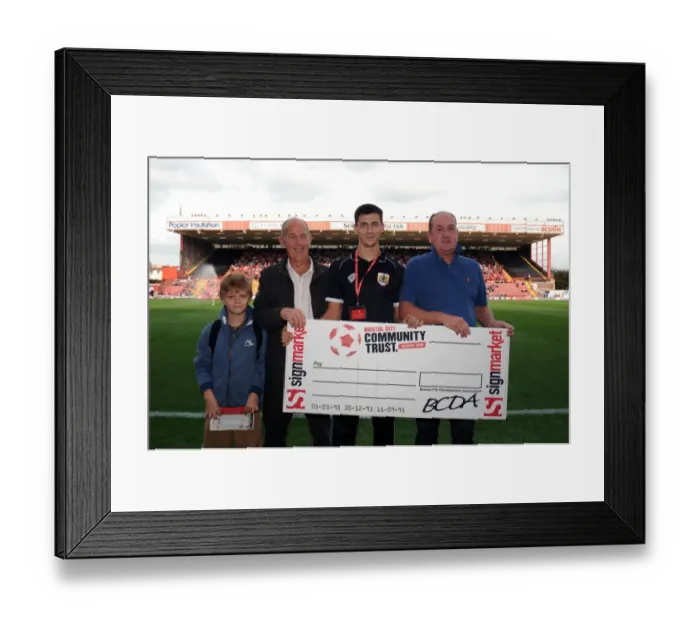 Framed Print : Bristol City vs Doncaster Rovers: Community Trusts Collide in Sky Bet League One Clash at Ashton Gate - September 13, 2014