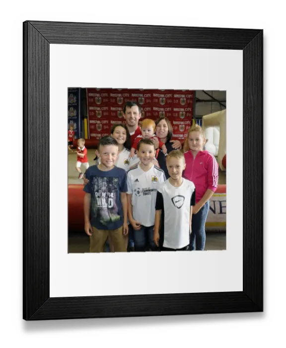 Framed Print : A Family's Football Day at Ashton Gate: Bristol City vs Doncaster Rovers Framed Print : A Family's Football Day at Ashton Gate: Bristol City vs Doncaster Rovers