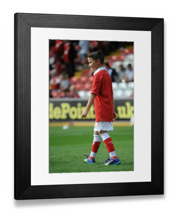 Framed Print : Football Rivalry: Bristol City vs Doncaster Rovers Clash in Sky Bet League One at Ashton Gate, September 13, 2014