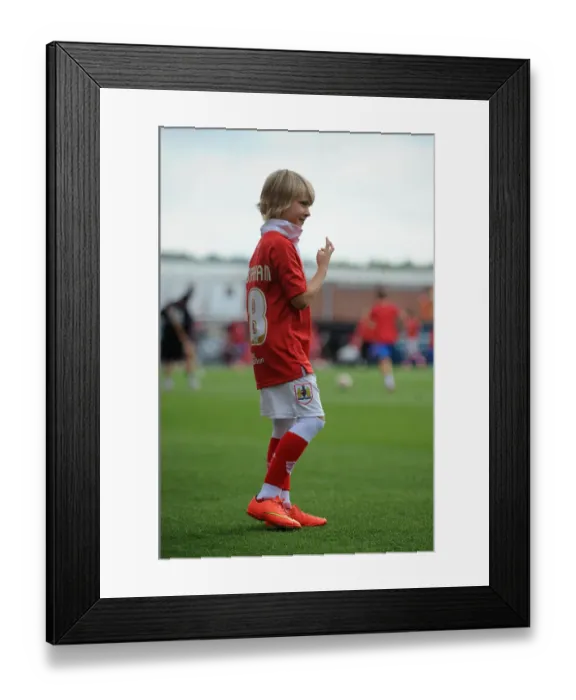 Framed Print : Bristol City vs Doncaster Rovers: A Football Rivalry at Ashton Gate - September 13, 2014