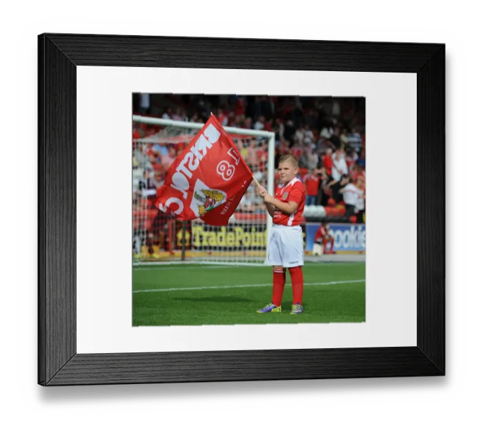 Framed Print : Bristol City Football Club: Flagbearer and Guard of Honor Ceremony vs Doncaster Rovers, Sky Bet League One Framed Print : Bristol City Football Club: Flagbearer and Guard of Honor Ceremony vs Doncaster Rovers, Sky Bet League One