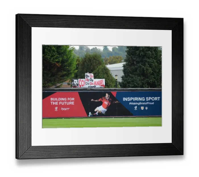 Framed Print : Football Rivalry: Throbbing Tension at Ashton Gate - Bristol City vs Doncaster Rovers, September 13, 2014