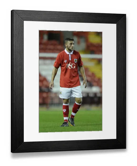 Framed Print : Action-Packed Football: Jack Alexander vs Crystal Palace U21s at Ashton Gate Framed Print : Action-Packed Football: Jack Alexander vs Crystal Palace U21s at Ashton Gate