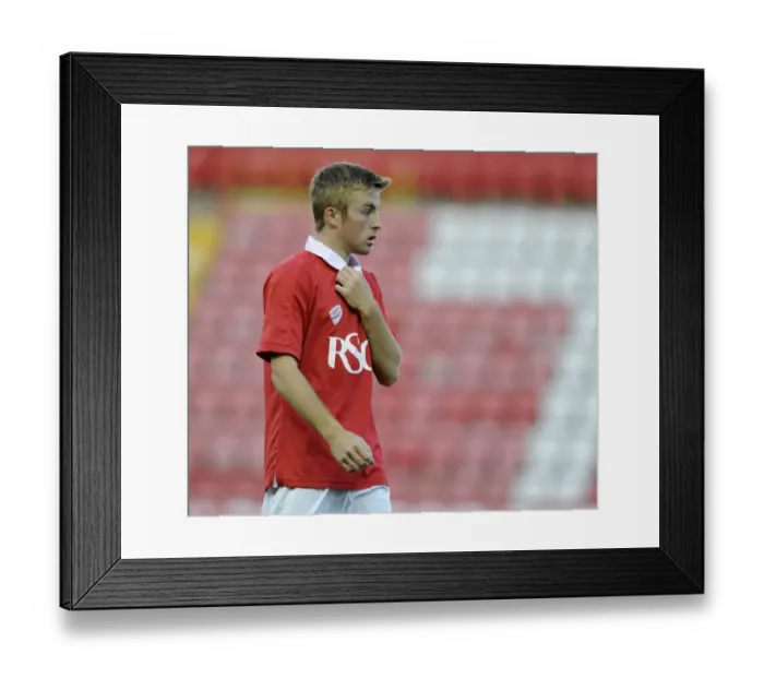 Framed Print : Joe Morrell in Action: Bristol City U21s vs Crystal Palace U21s at Ashton Gate