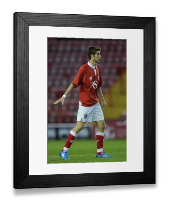 Framed Print : Tom Fry in Action: Bristol City U21s vs Crystal Palace U21s at Ashton Gate Framed Print : Tom Fry in Action: Bristol City U21s vs Crystal Palace U21s at Ashton Gate