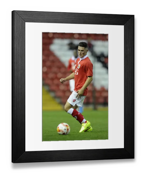 Framed Print : Bristol City's Jamie Horgan in Action during U21s Match against Crystal Palace