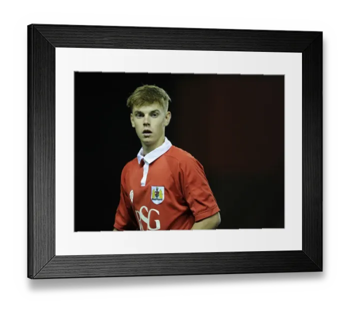 Framed Print : Football Rivalry at Ashton Gate: Bristol City U21s vs Crystal Palace U21s (September 15, 2014)