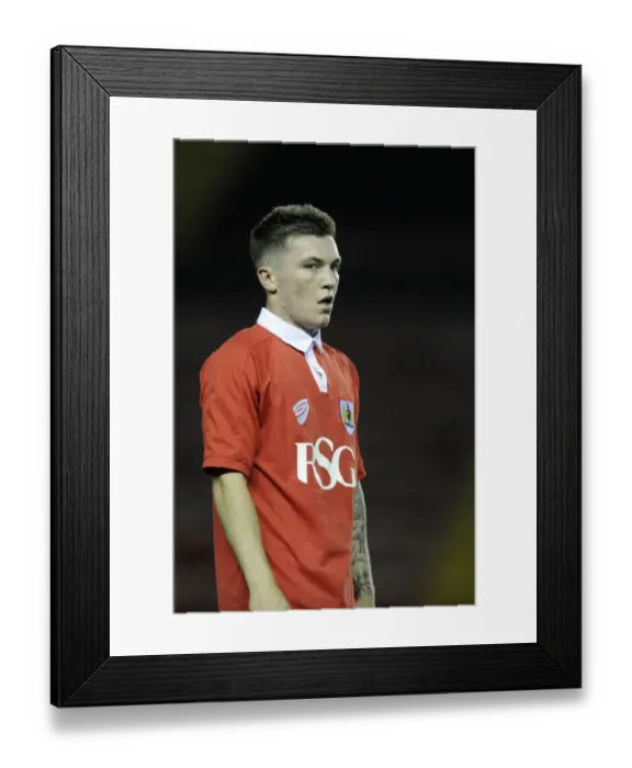 Framed Print : Bristol City U21s: Liam Monelle in Action Against Crystal Palace U21s at Ashton Gate