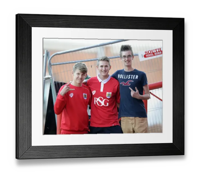 Framed Print : Bristol City Fans Cheering at Ashton Gate During U21s Match Against Crystal Palace, September 2014 Framed Print : Bristol City Fans Cheering at Ashton Gate During U21s Match Against Crystal Palace, September 2014