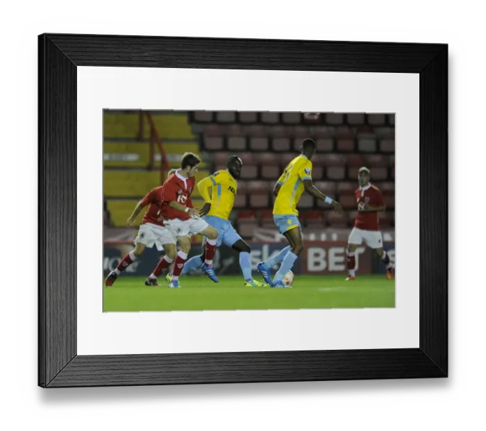 Framed Print : Professional Development League Clash: Bristol City U21s vs Crystal Palace U21s at Ashton Gate Framed Print : Professional Development League Clash: Bristol City U21s vs Crystal Palace U21s at Ashton Gate