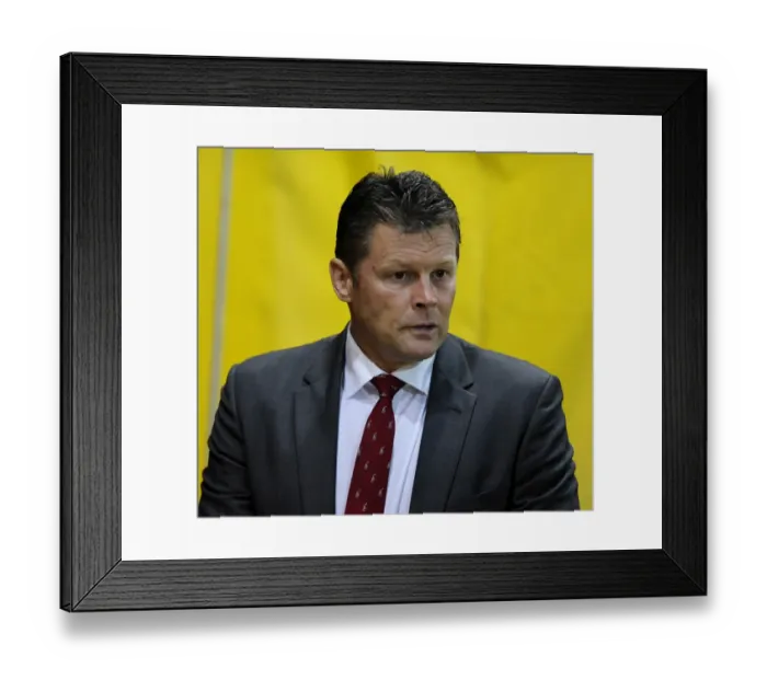 Framed Print : Steve Cotterill Leads Bristol City in Sky Bet League One Showdown at Port Vale (September 16, 2014) Framed Print : Steve Cotterill Leads Bristol City in Sky Bet League One Showdown at Port Vale (September 16, 2014)