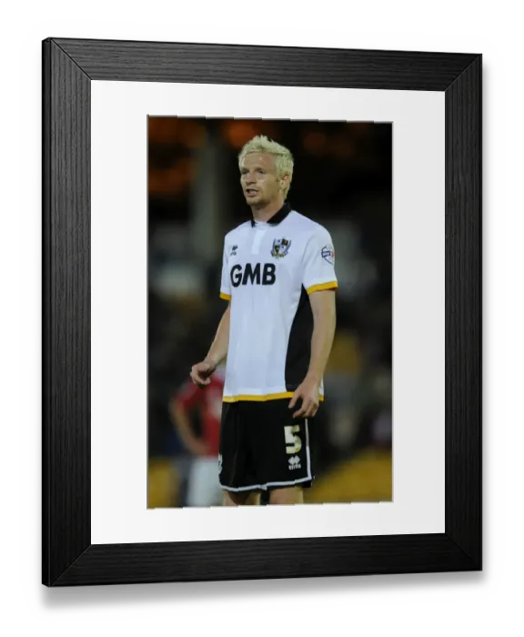 Framed Print : Port Vale vs. Bristol City: Ryan McGivern in Action at Vale Park, September 16, 2014 Framed Print : Port Vale vs. Bristol City: Ryan McGivern in Action at Vale Park, September 16, 2014