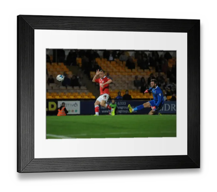 Framed Print : Aaron Wilbraham's Thrilling Goal: Port Vale vs. Bristol City, Sky Bet League One, 2014 Framed Print : Aaron Wilbraham's Thrilling Goal: Port Vale vs. Bristol City, Sky Bet League One, 2014