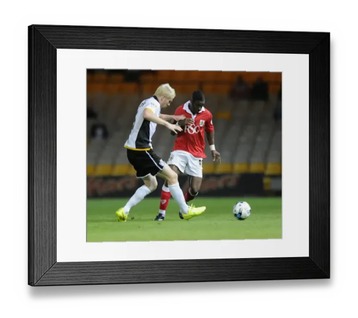 Framed Print : Agard vs McGivern: Intense Battle for Possession in Port Vale vs. Bristol City Football Match, September 2014 Framed Print : Agard vs McGivern: Intense Battle for Possession in Port Vale vs. Bristol City Football Match, September 2014