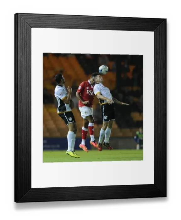 Framed Print : Korey Smith Heads the Ball: Port Vale vs. Bristol City, Sky Bet League One Framed Print : Korey Smith Heads the Ball: Port Vale vs. Bristol City, Sky Bet League One