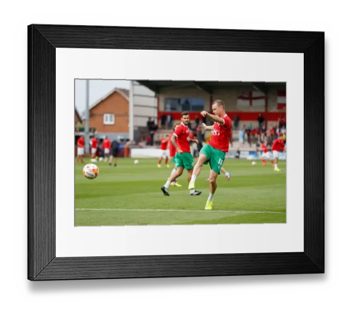 Framed Print : Bristol City's Aaron Wilbraham Prepares for Sky Bet League 1 Clash against Fleetwood Town