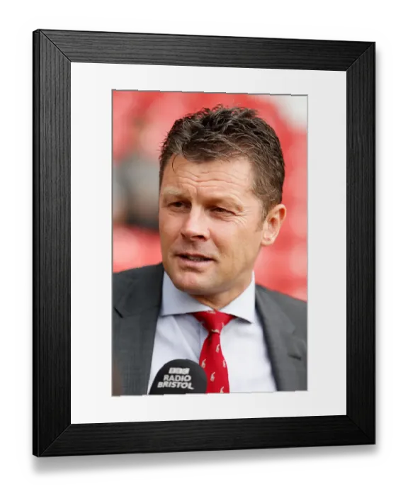 Framed Print : Steve Cotterill's Pre-Match Interview: Fleetwood Town vs. Bristol City, 2014