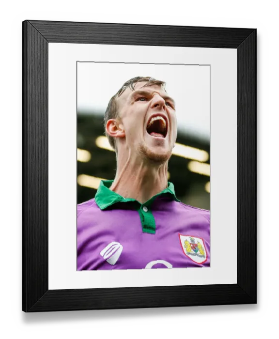 Framed Print : Aden Flint and Kieran Agard Celebrate: Fleetwood Town vs. Bristol City, 2014 - Rogan Thomson / JMP Framed Print : Aden Flint and Kieran Agard Celebrate: Fleetwood Town vs. Bristol City, 2014 - Rogan Thomson / JMP