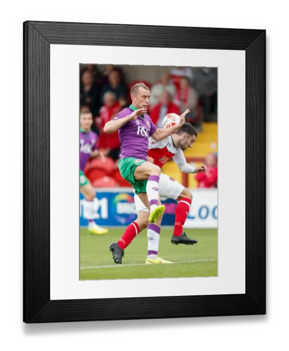 Framed Print : Aaron Wilbraham in Action: Fleetwood Town vs. Bristol City, Sky Bet League 1, 2014 Framed Print : Aaron Wilbraham in Action: Fleetwood Town vs. Bristol City, Sky Bet League 1, 2014