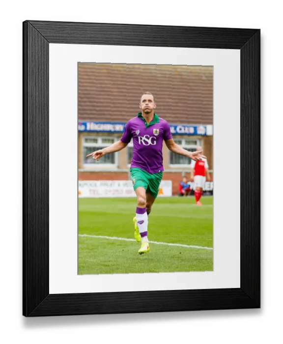 Framed Print : Fleetwood Town vs. Bristol City: Sky Bet League 1 Clash at Highbury Stadium (September 2014)