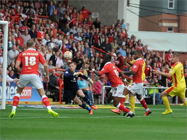 Bristol City's Kieran Agard Scores Thrilling Goal Against MK Dons in Sky Bet League One